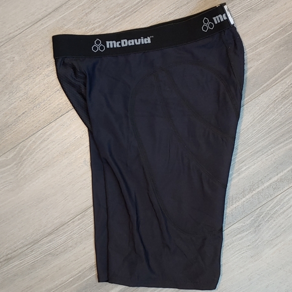 McDavid Premium Compression Shorts Ultra W/Cup Pocket Black Size Medium. - Picture 13 of 14